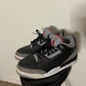 Black Cement Jordan 3s